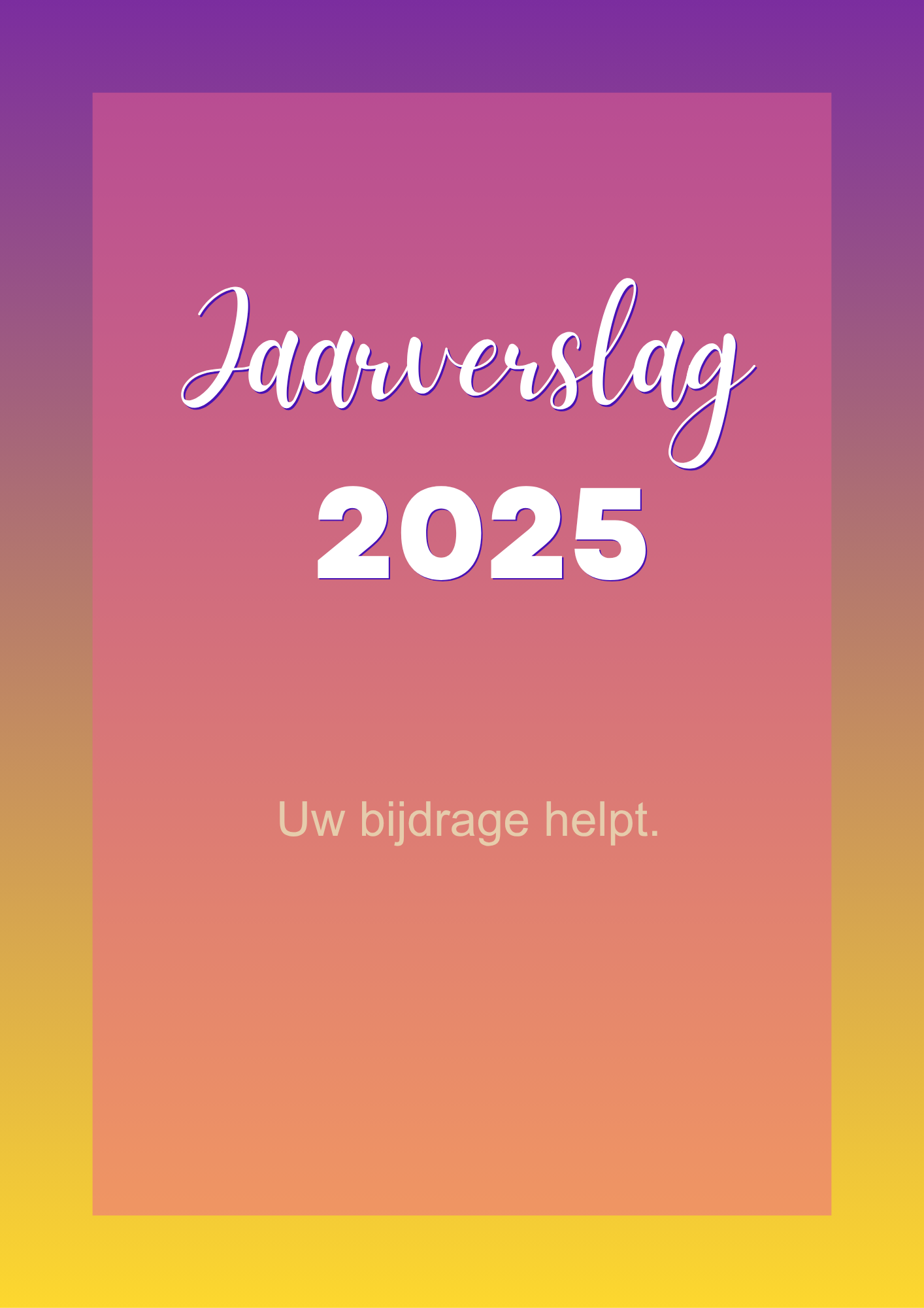 Featured image for “Uw bijdrage helpt”